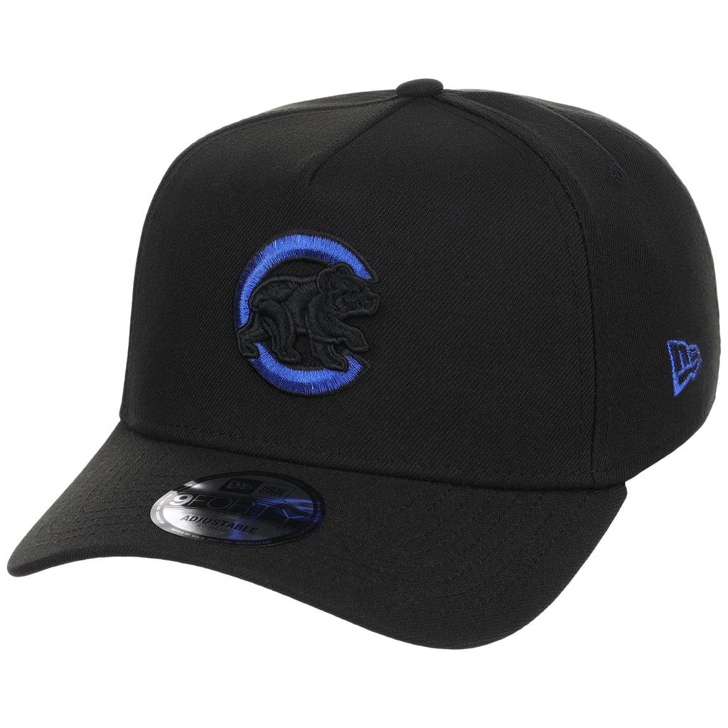 Chicago Cubs MLB Black x Royal FASHION CORE New Era 9FORTY A-Frame