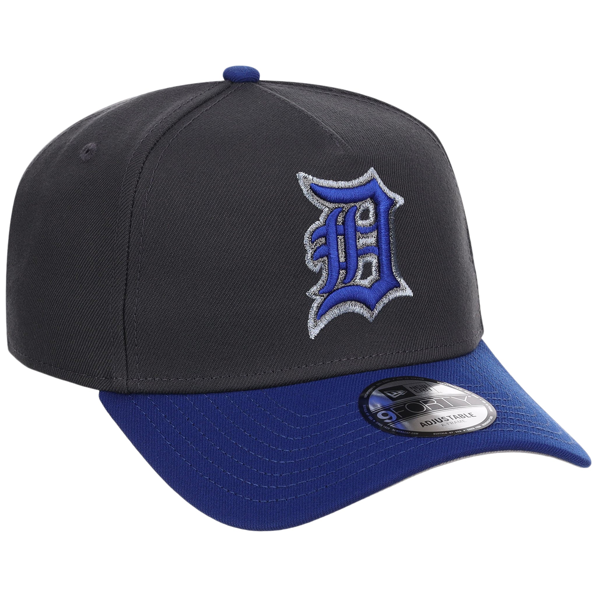Detroit Tigers MLB Graphite x Royal FASHION CORE New Era 9FORTY A-Frame