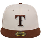 Texas Rangers MLB Auburn Cream New Era 59FIFTY