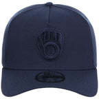 Milwaukee Brewers MLB Navy FASHION CORE New Era 9FORTY A-Frame