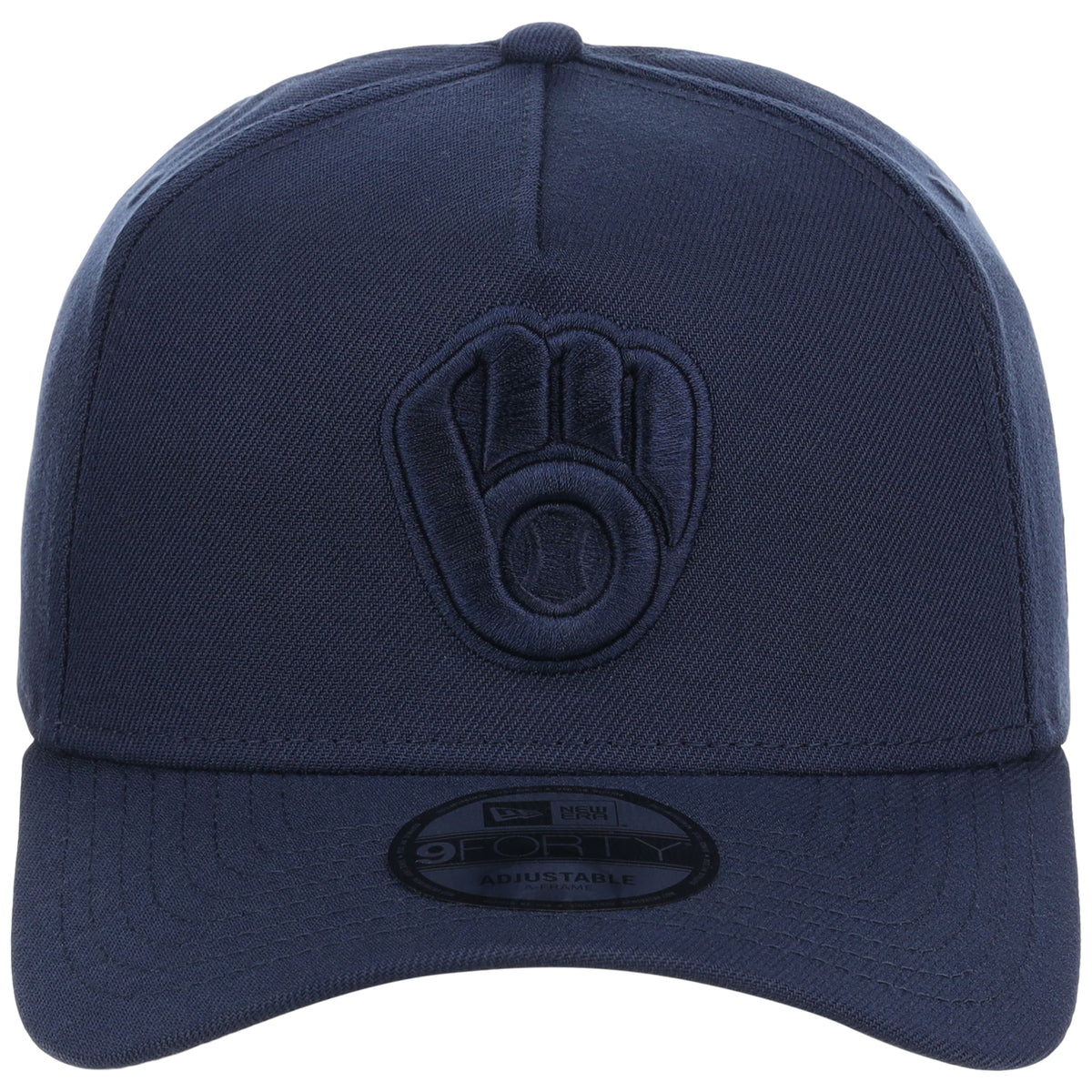Milwaukee Brewers MLB Navy FASHION CORE New Era 9FORTY A-Frame