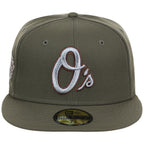Baltimore Orioles MLB Olive Alloy New Era 59FIFTY
