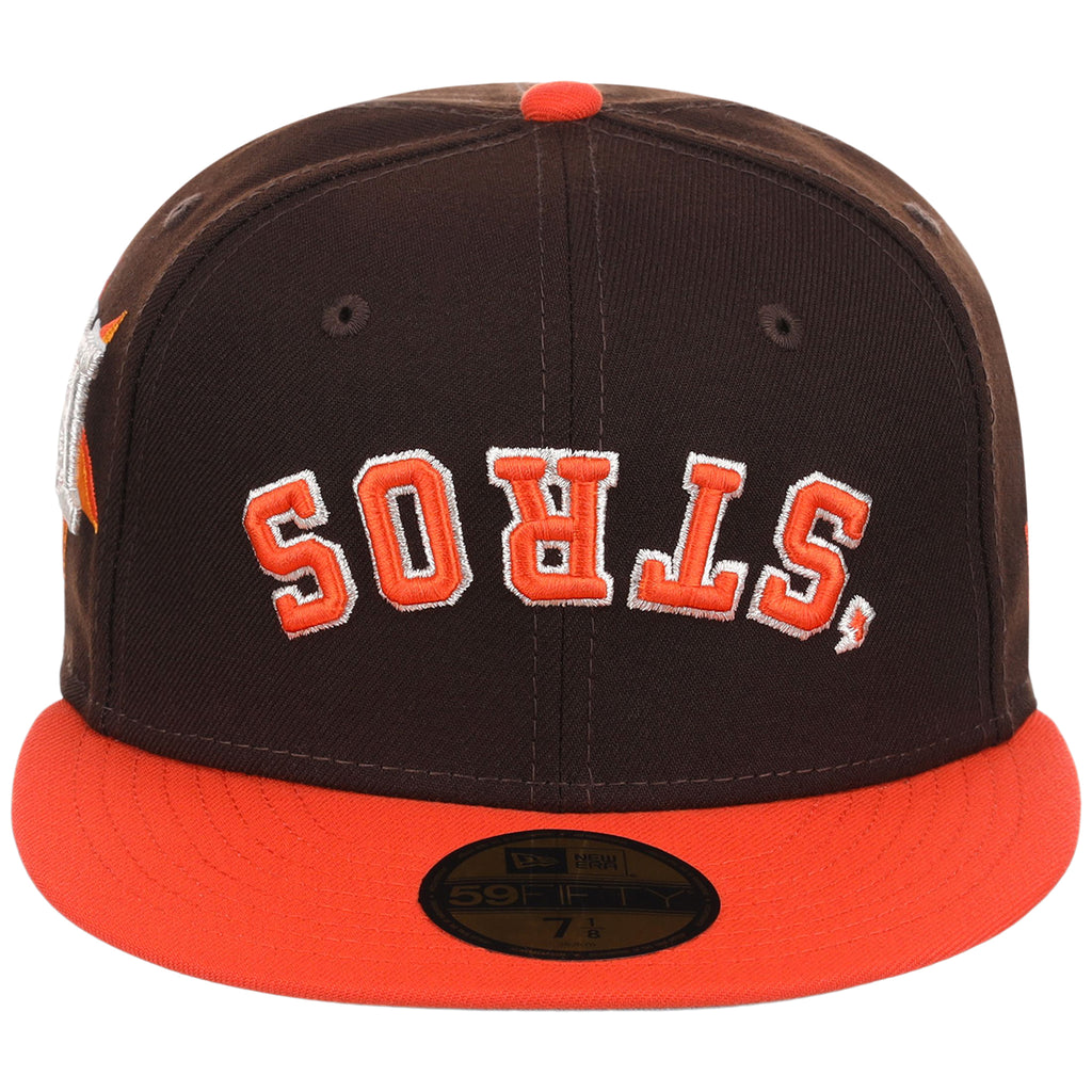 Houston Astros MLB Flipmode 2.0 New Era 59FIFTY (Brown/Orange/Gray)