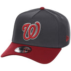 Washington Nationals MLB Graphite x Cardinal FASHION CORE New Era 9FORTY A-Frame