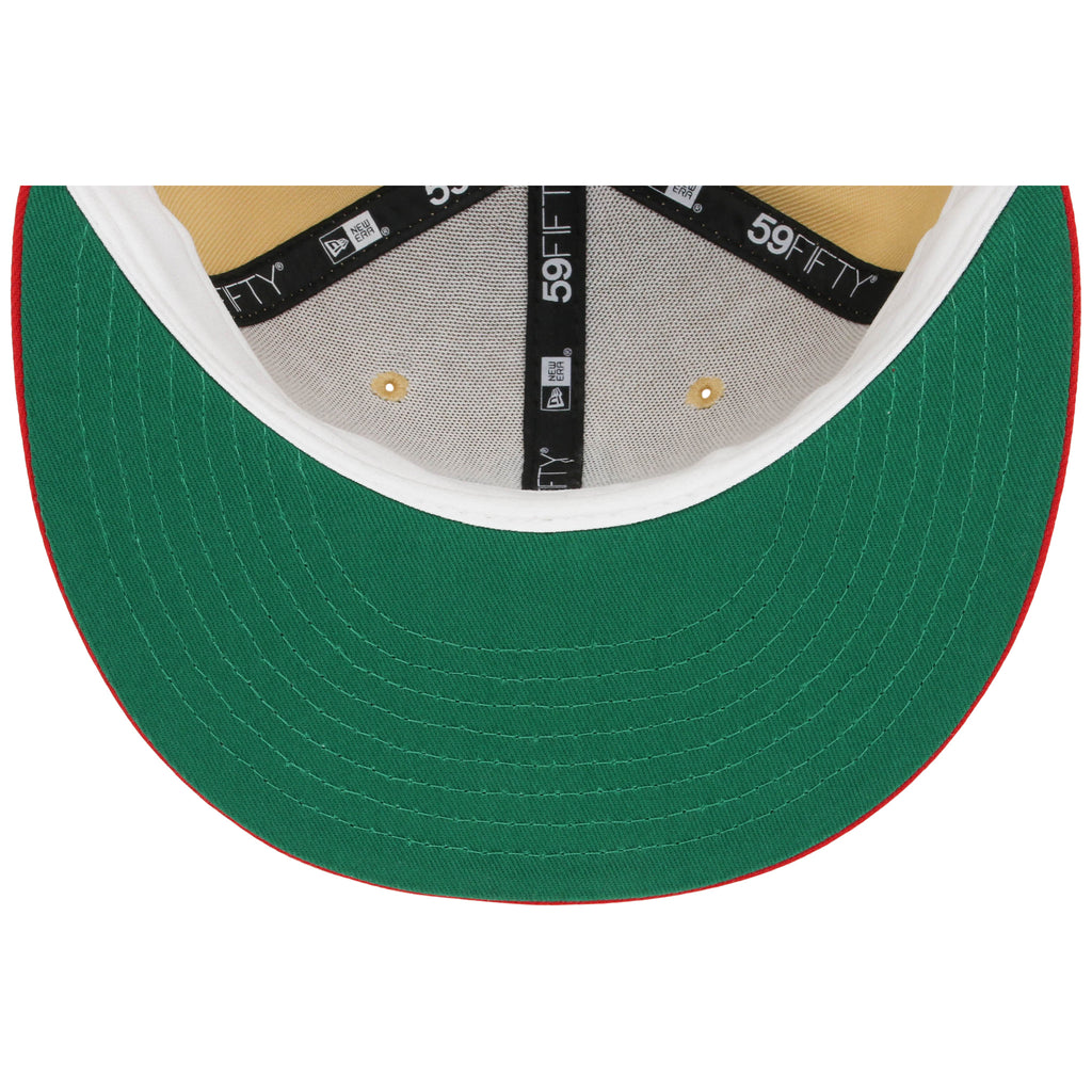 Chicago White Sox (Gold/Red) Chicago Southside Crown the City New Era 59FIFTY