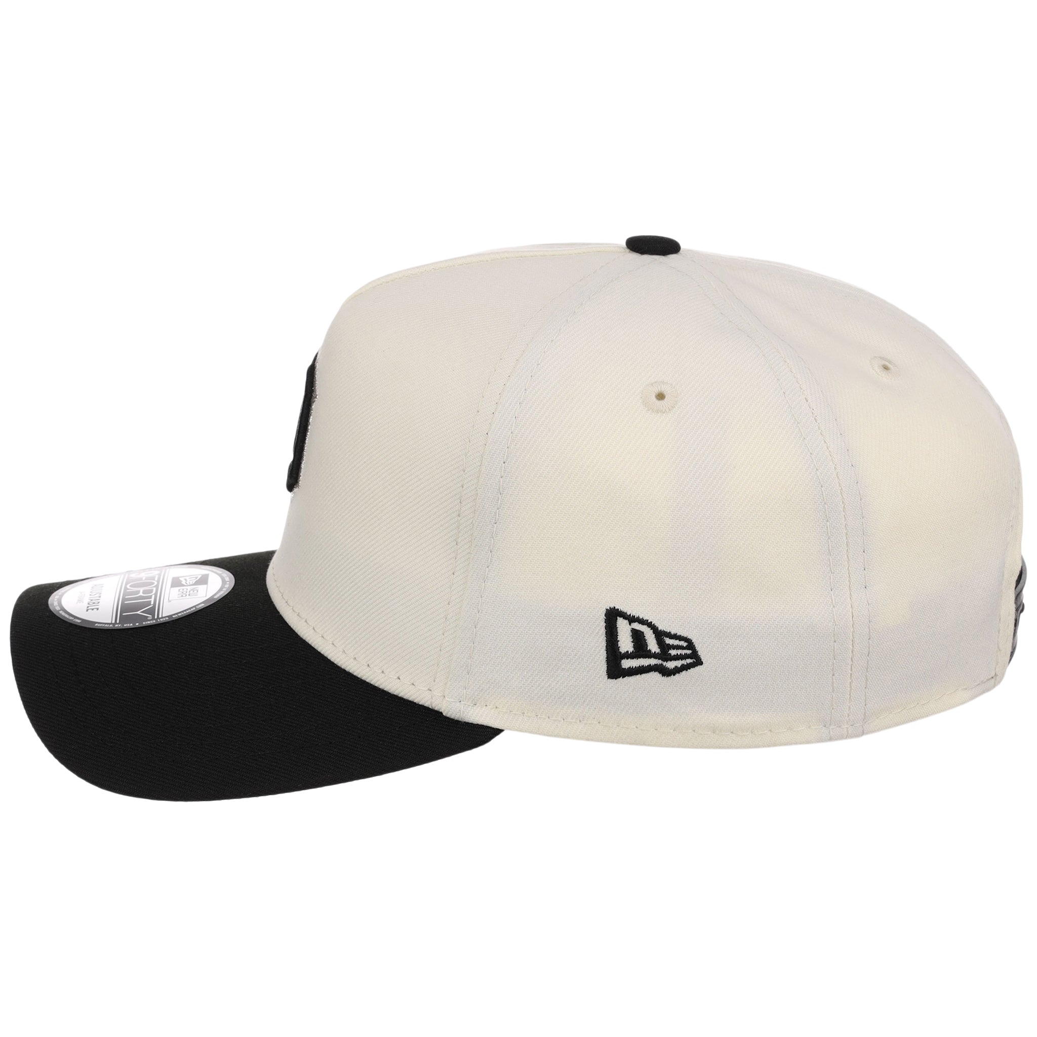 Detroit Tigers MLB Chrome x Black FASHION CORE New Era 9FORTY A-Frame