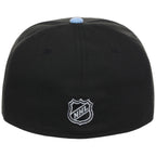 Pittsburgh Penguins Friday Flux New Era 59FIFTY (Black/Black/Sky)
