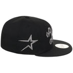 Houston Astros MLB Friday Flux New Era 59FIFTY - Black/Black