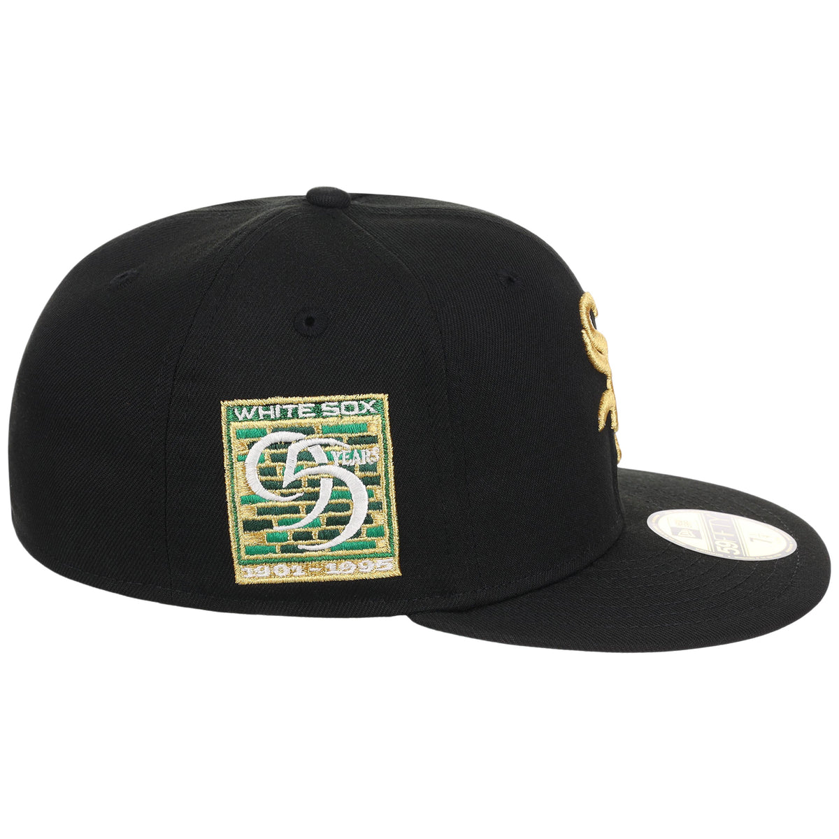 Chicago White Sox (Black/Black) Chicago Southside Crown the City New Era 59FIFTY