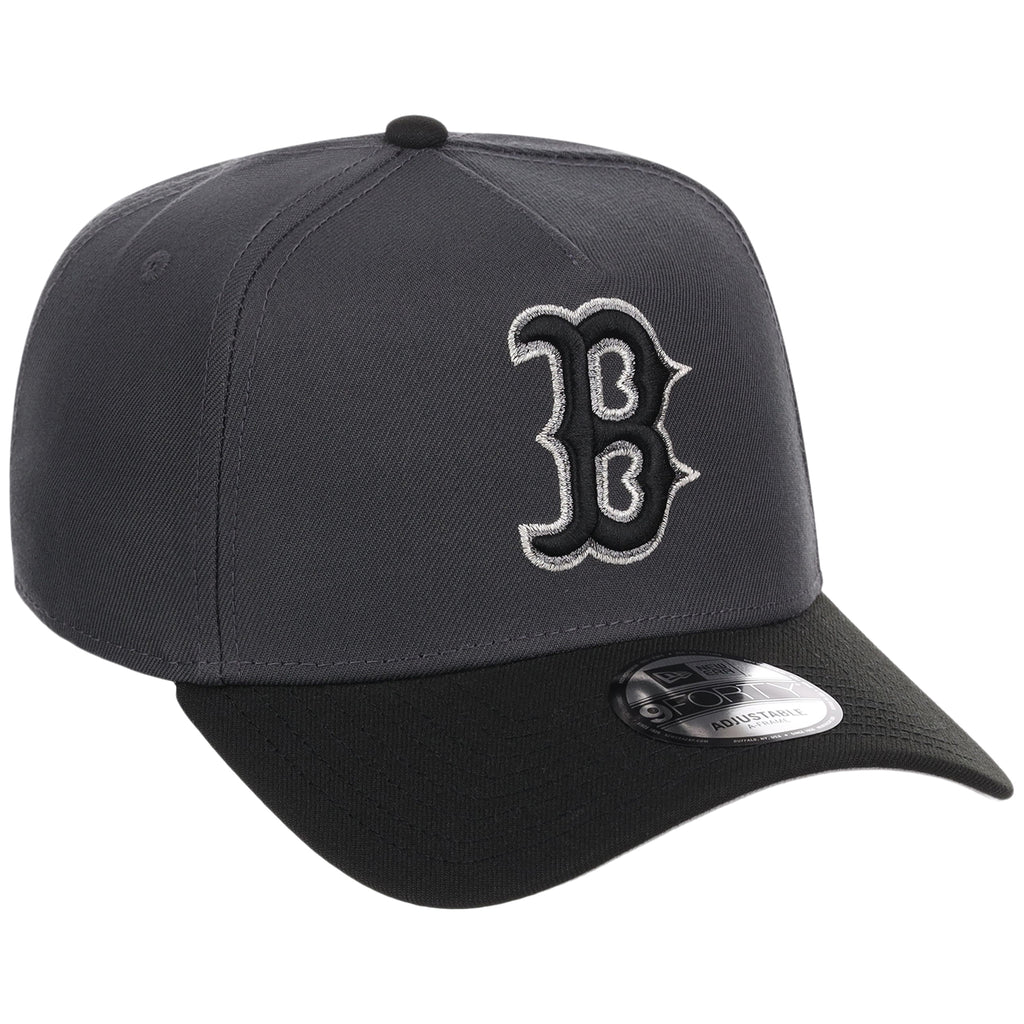 Boston Red Sox MLB Graphite x Black FASHION CORE New Era 9FORTY A-Frame
