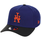 New York Mets MLB Flipmode 2.0 New Era 9FORTY A-Frame (Royal/Black/Gray)