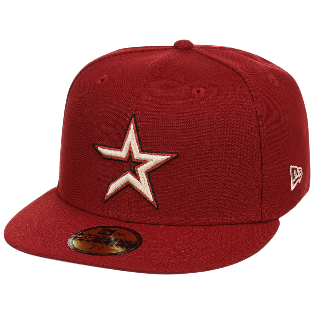Houston Astros MLB Cooperstown Authentic Collection New Era 59FIFTY (Red/Red)