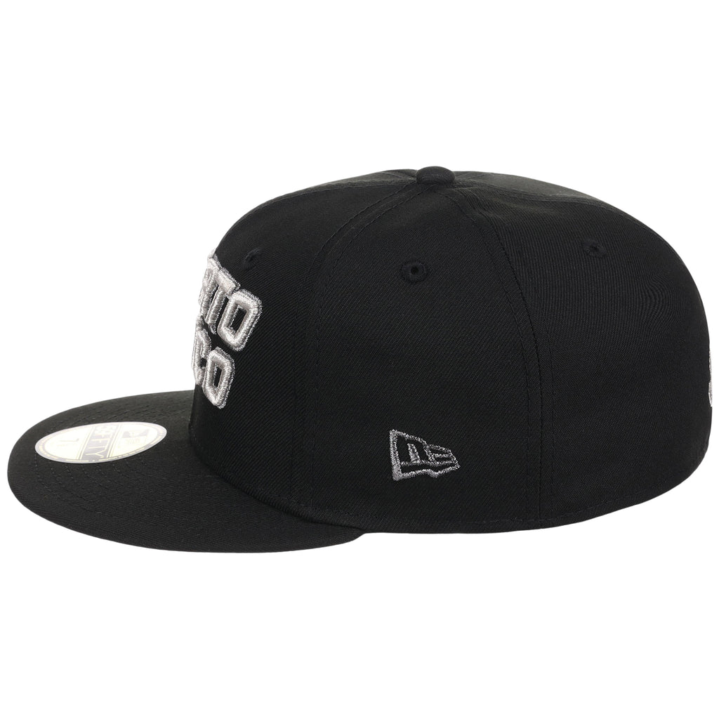 Puerto Rico Crown the Country New Era 59FIFTY (Black/Black)