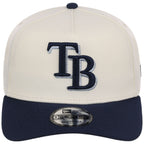 Tampa Bay Rays MLB Chrome x Navy FASHION CORE New Era 9FORTY A-Frame
