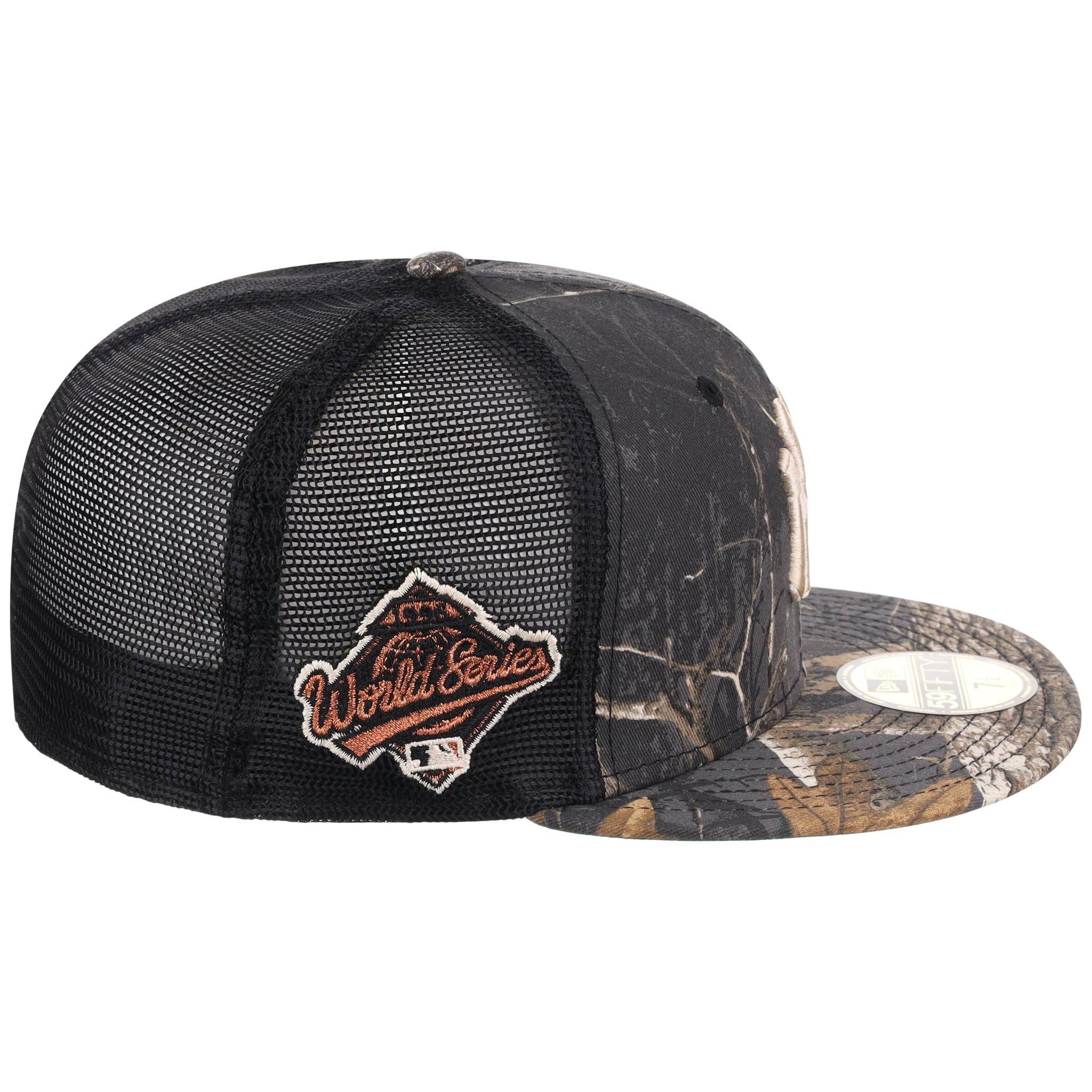New York Yankees MLB Black Realtree Trucker New Era 59FIFTY