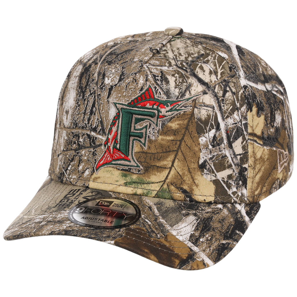 Miami Marlins MLB Realtree FASHION CORE New Era 9FORTY A-Frame