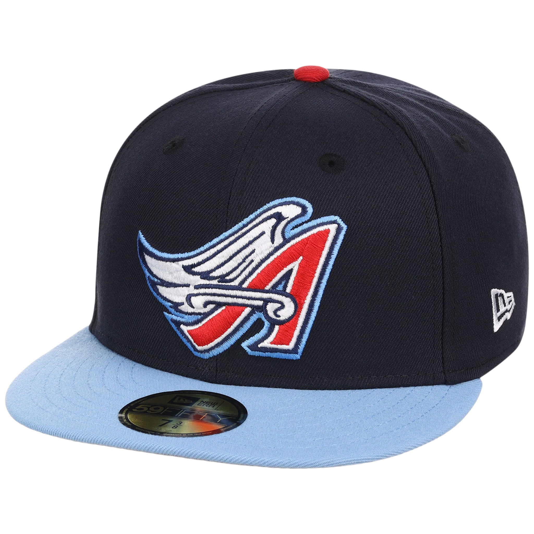 Anaheim Angels MLB Cooperstown Authentic Collection New Era 59FIFTY (Navy/Sky)