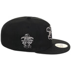 Charlotte Hornets NBA Liquid Titanium New Era 59FIFTY