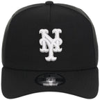 New York Mets MLB Black x White FASHION CORE New Era 9FORTY A-Frame