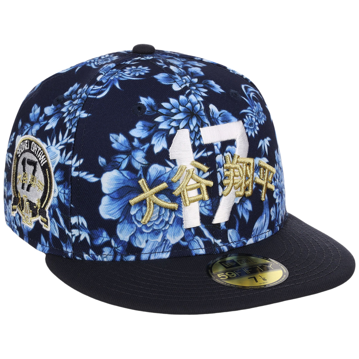 Los Angeles Dodgers Pacific Canvas New Era 59FIFTY (Floral/Navy)