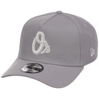 Baltimore Orioles MLB Gray x White FASHION CORE New Era 9FORTY A-Frame