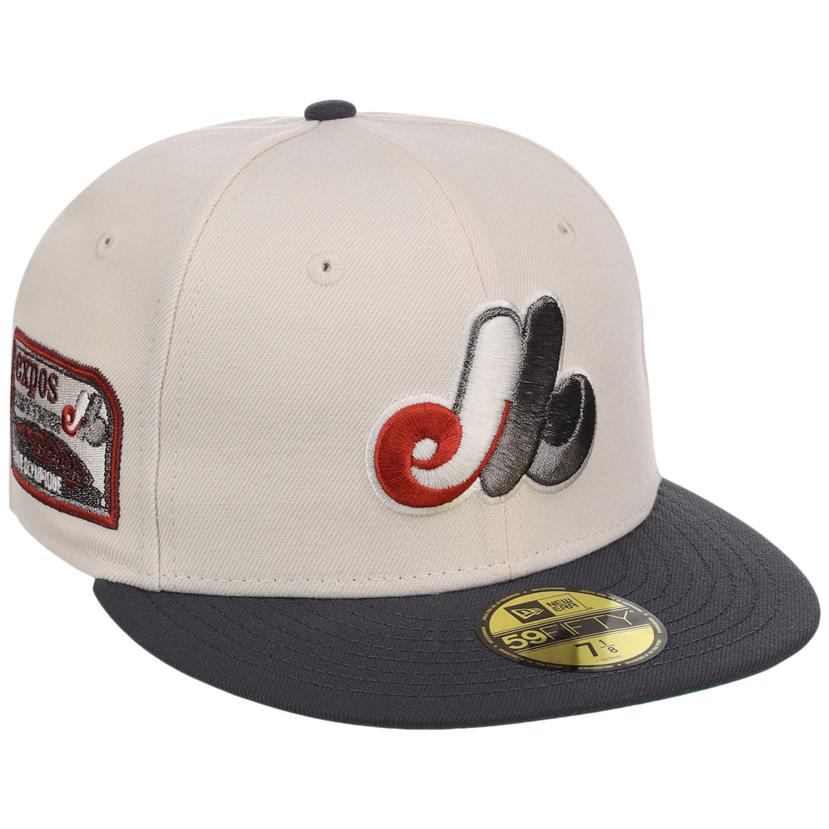 Montreal Expos MLB Cream x Graphite New Era 59FIFTY