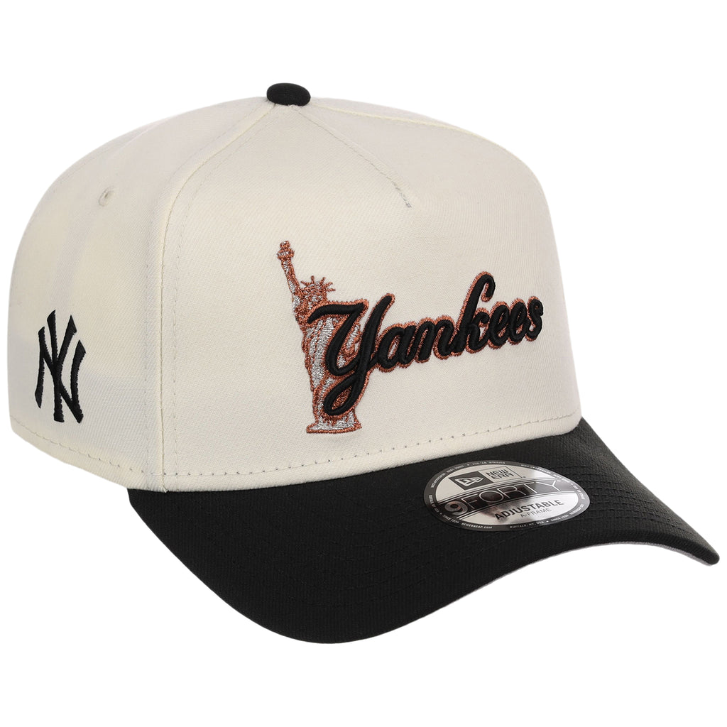 New York Yankees Liberty Script New Era 9FORTY A-Frame