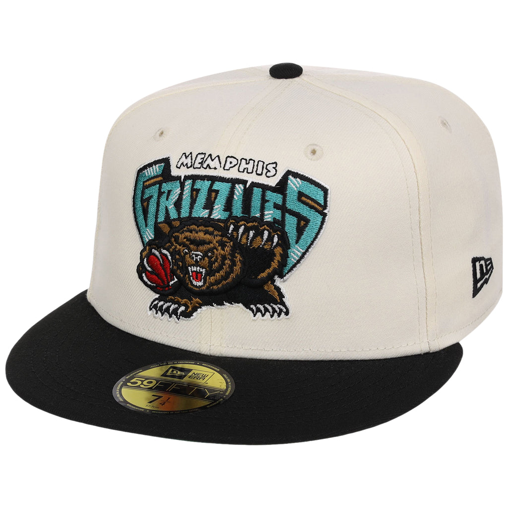 Memphis Grizzlies NBA Chrome OTC New Era 59FIFTY (Chrome/Black)