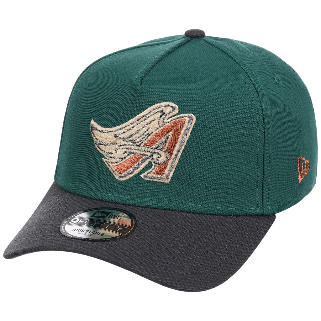 Anaheim Angels MLB Emerald Graphite New Era 9FORTY