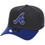 Atlanta Braves MLB Graphite x Royal FASHION CORE New Era 9FORTY A-Frame