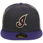 Cleveland Indians MLB Midnight Orchid New Era 59FIFTY