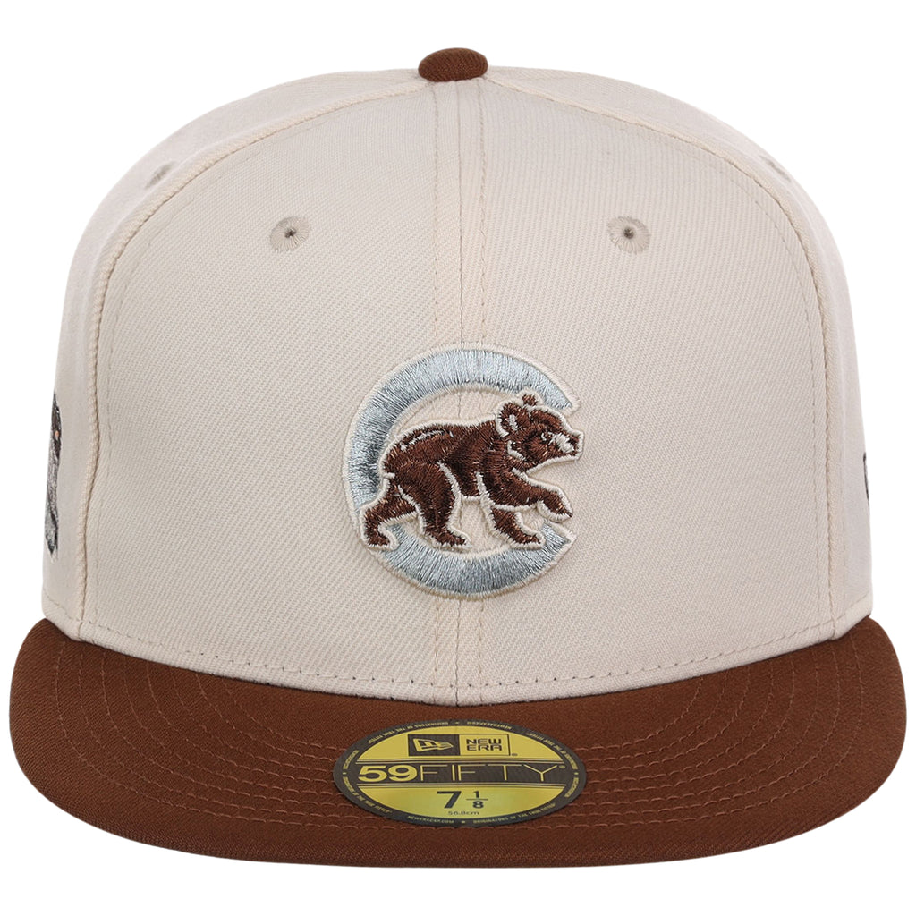 Chicago Cubs MLB Auburn Cream New Era 59FIFTY