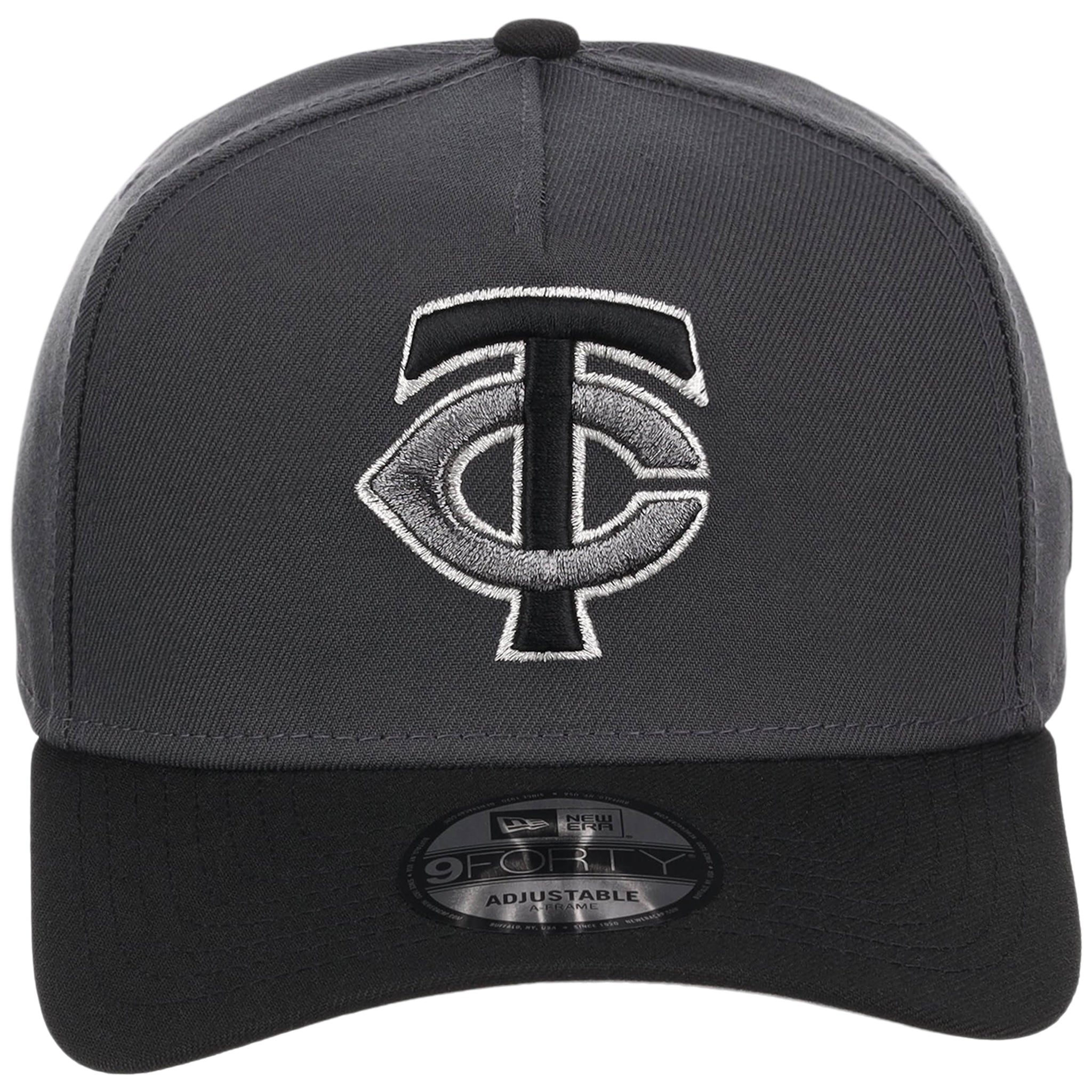 Minnesota Twins MLB Graphite x Black FASHION CORE New Era 9FORTY A-Frame