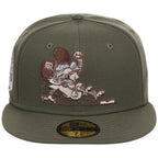 Detroit Tigers MLB Olive Alloy New Era 59FIFTY