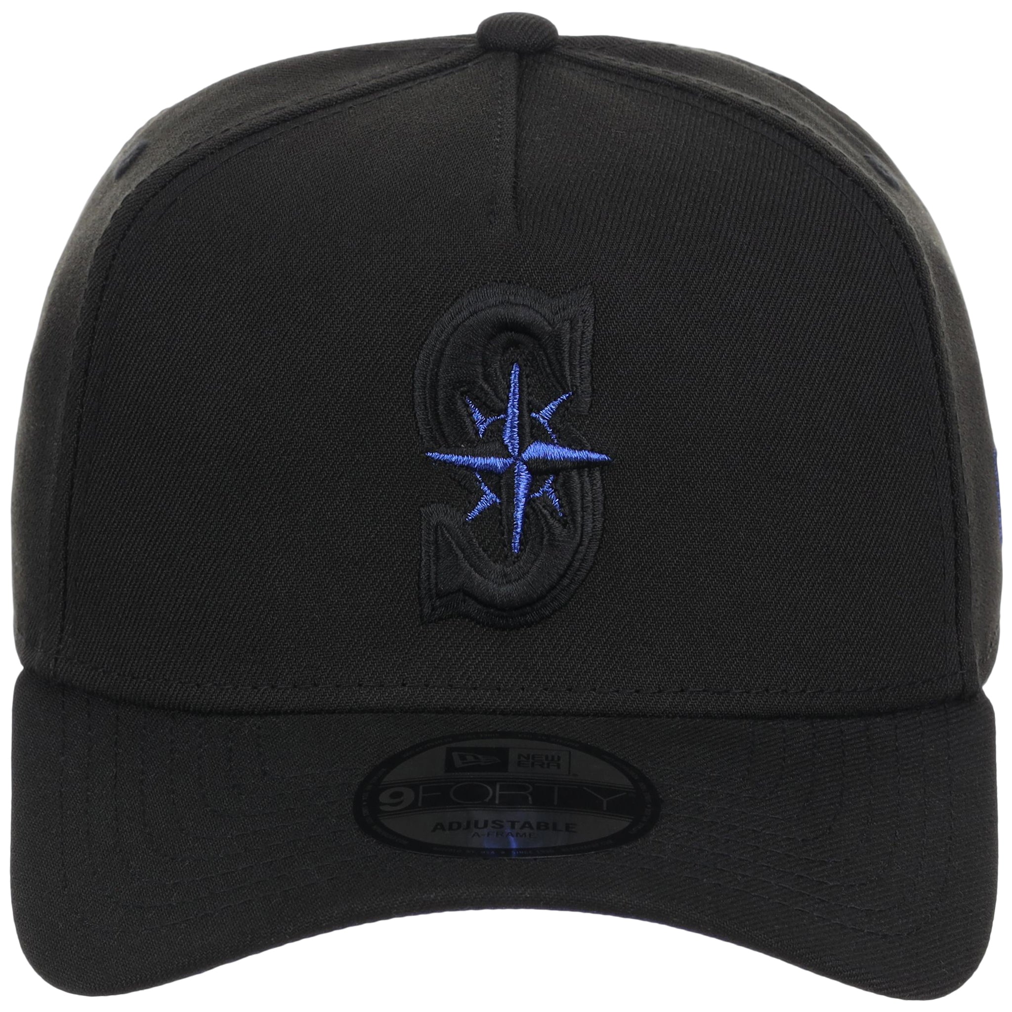 Seattle Mariners MLB Black x Royal FASHION CORE New Era 9FORTY A-Frame