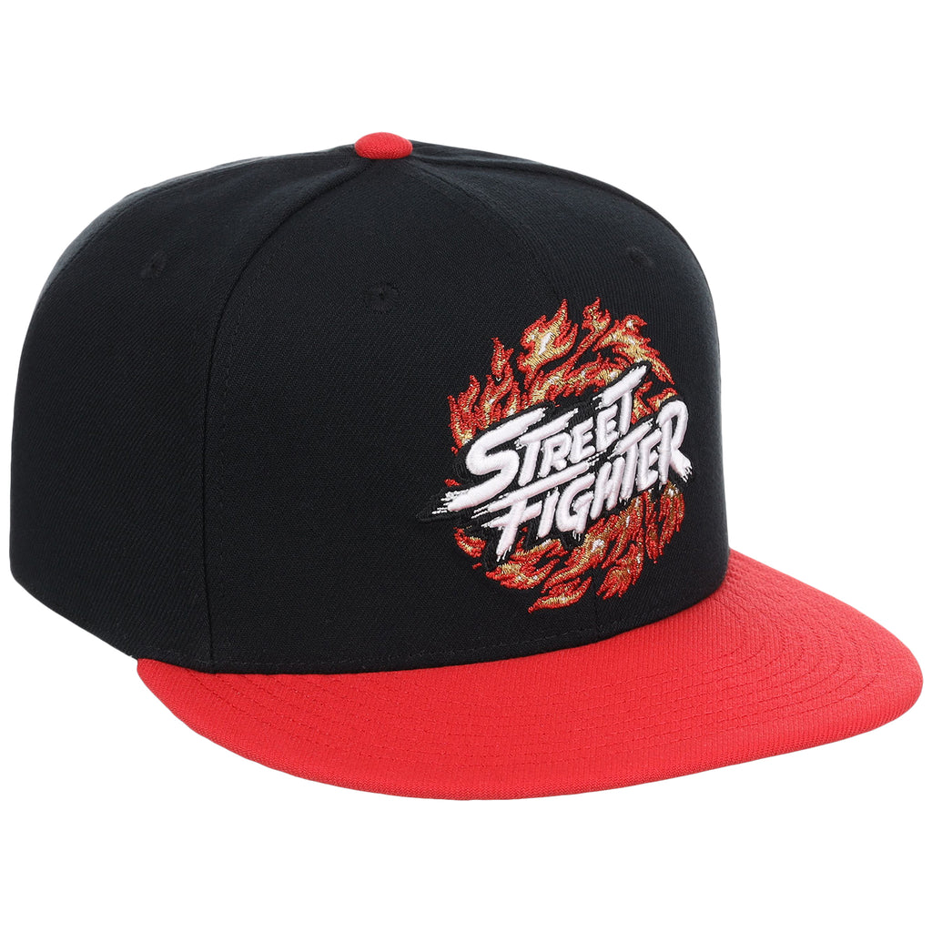 Logo Fitted (Black/Red) - Street Fighter 'World Warrior Tournament' Collection