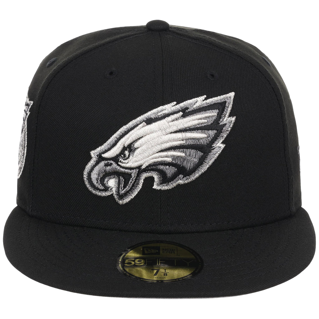 Philadelphia Eagles NFL Liquid Titanium New Era 59FIFTY