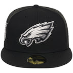 Philadelphia Eagles NFL Liquid Titanium New Era 59FIFTY