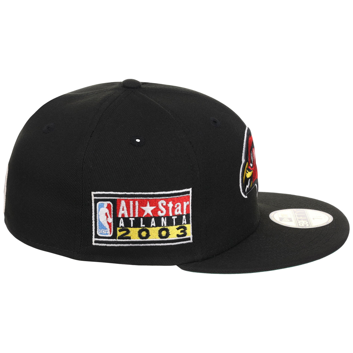 Atlanta Hawks NBA Black Dome New Era 59FIFTY