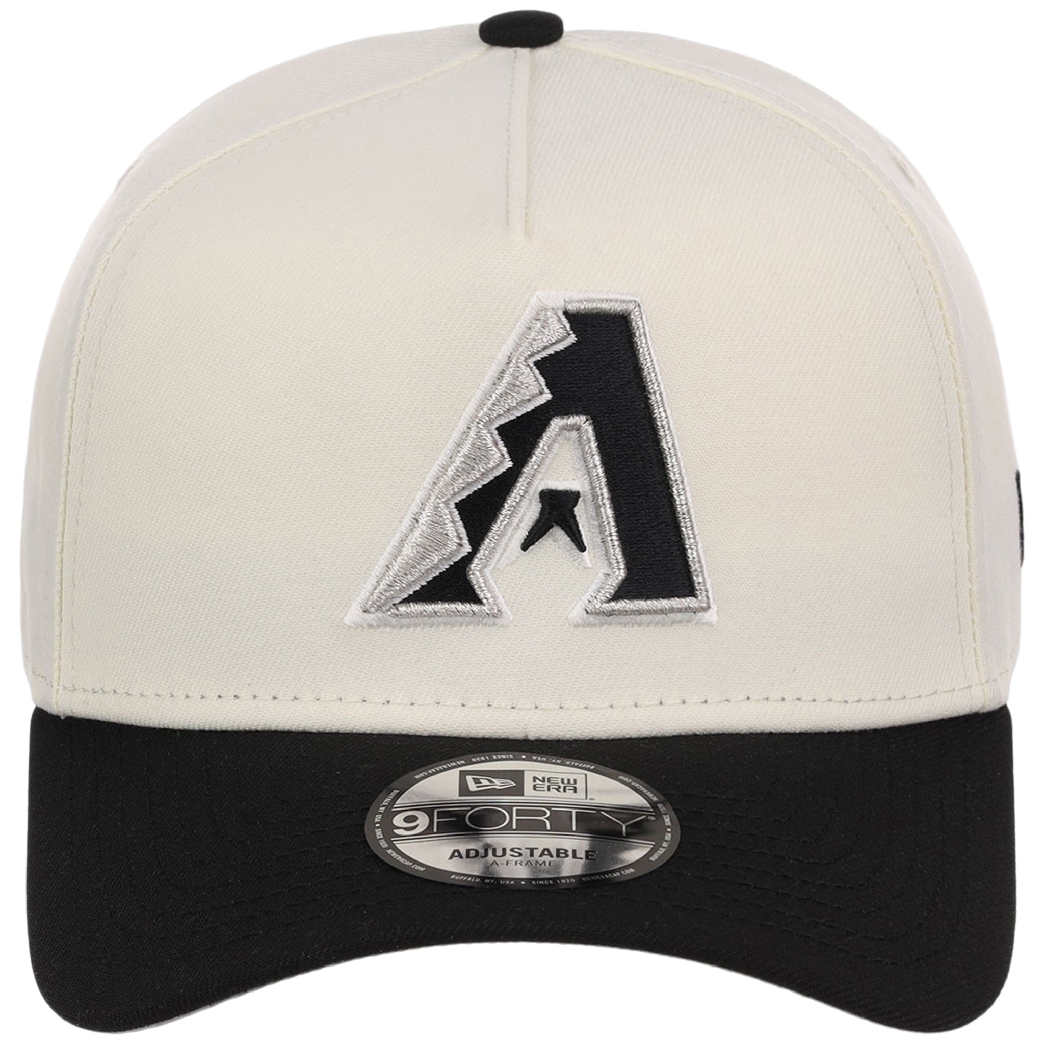 Arizona Diamondbacks MLB Chrome x Black FASHION CORE New Era 9FORTY A-Frame