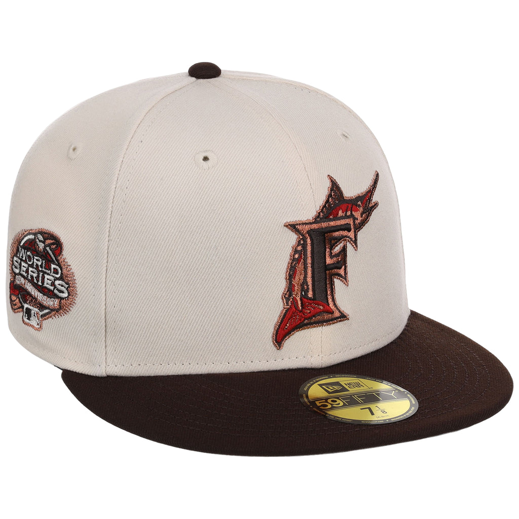 Florida Marlins MLB Burnished Clay New Era 59FIFTY
