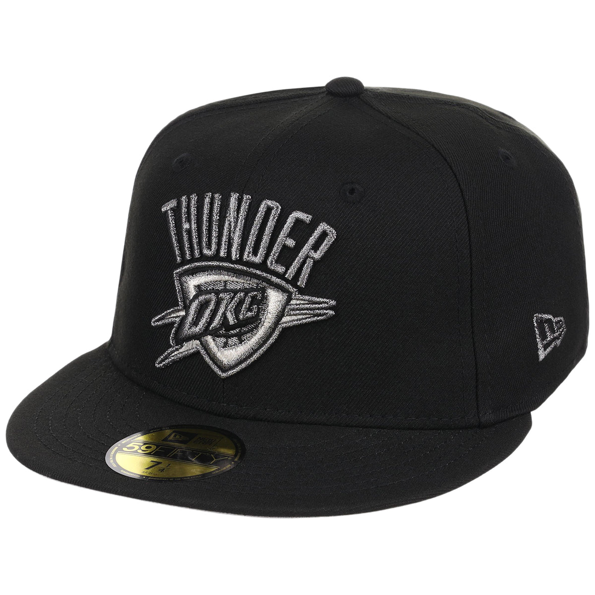 Oklahoma City Thunder NBA Liquid Titanium New Era 59FIFTY