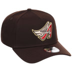 Anaheim Angels MLB Burnt Wood FASHION CORE New Era 9FORTY A-Frame