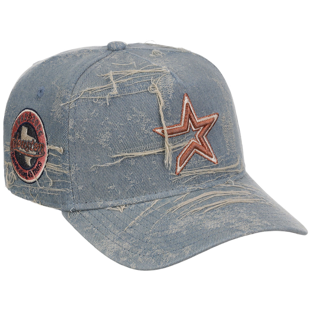 Houston Astros MLB Oxidized Denim New Era 9FORTY A-Frame