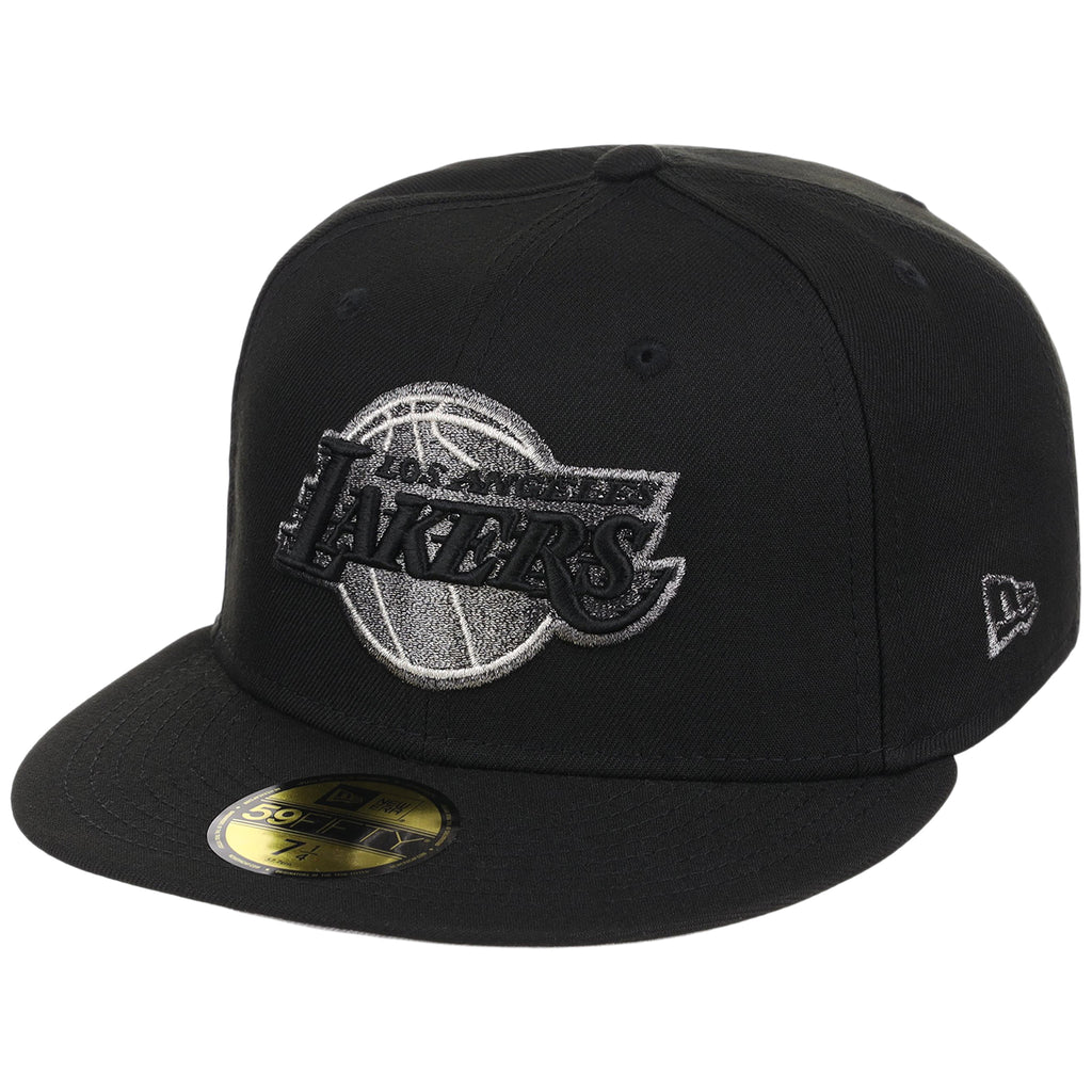 Los Angeles Lakers NBA Liquid Titanium New Era 59FIFTY