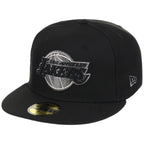 Los Angeles Lakers NBA Liquid Titanium New Era 59FIFTY