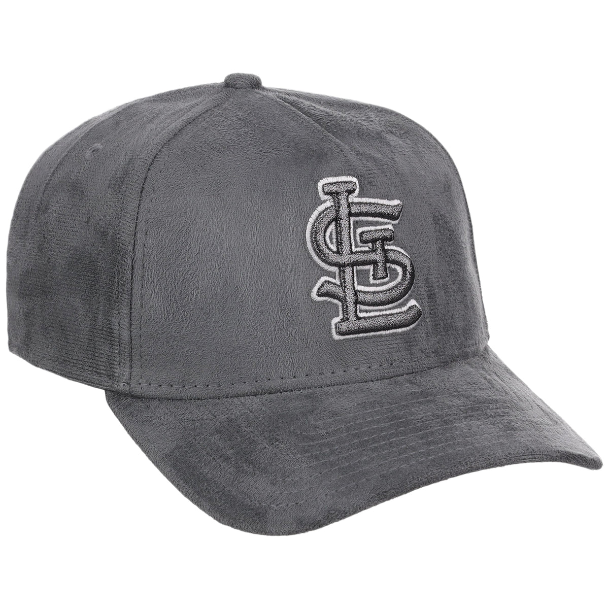 St. Louis Cardinals MLB Gray x Suede FASHION CORE New Era 9FORTY A-Frame