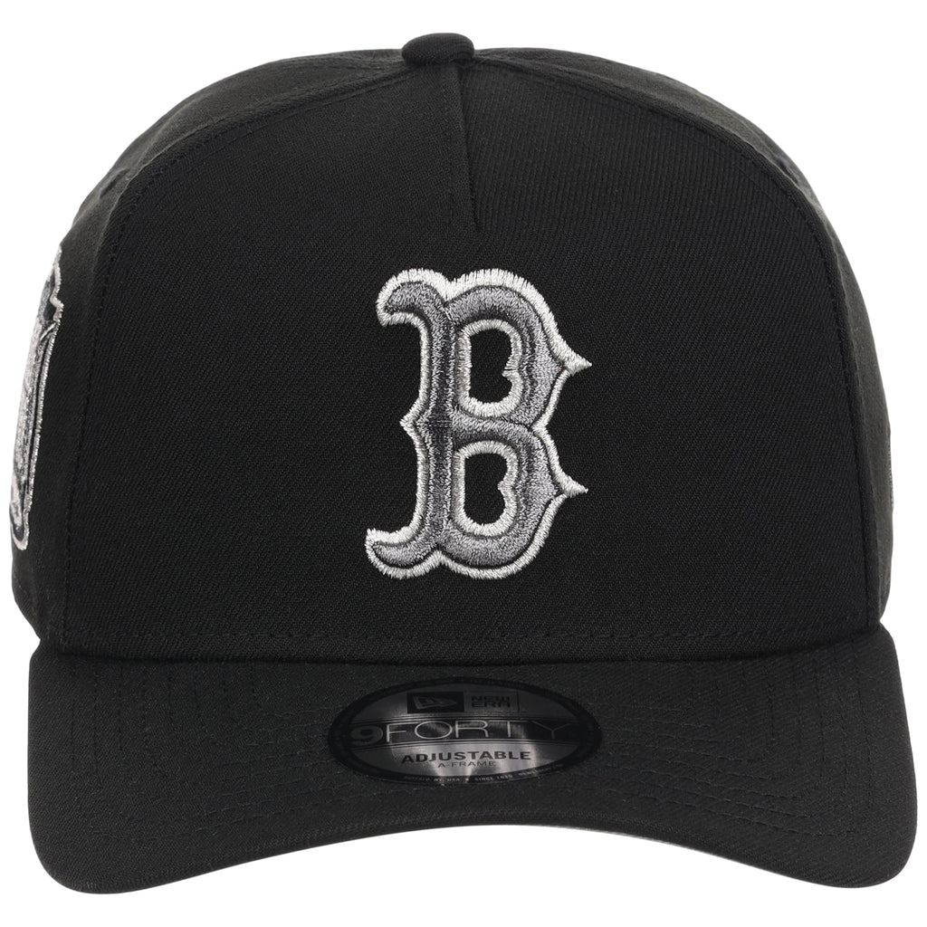 Boston Red Sox MLB Liquid Titanium New Era 9FORTY A-Frame