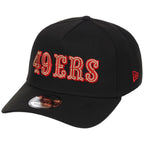 San Francisco 49Ers NFL Black Dome New Era 9FORTY A-Frame