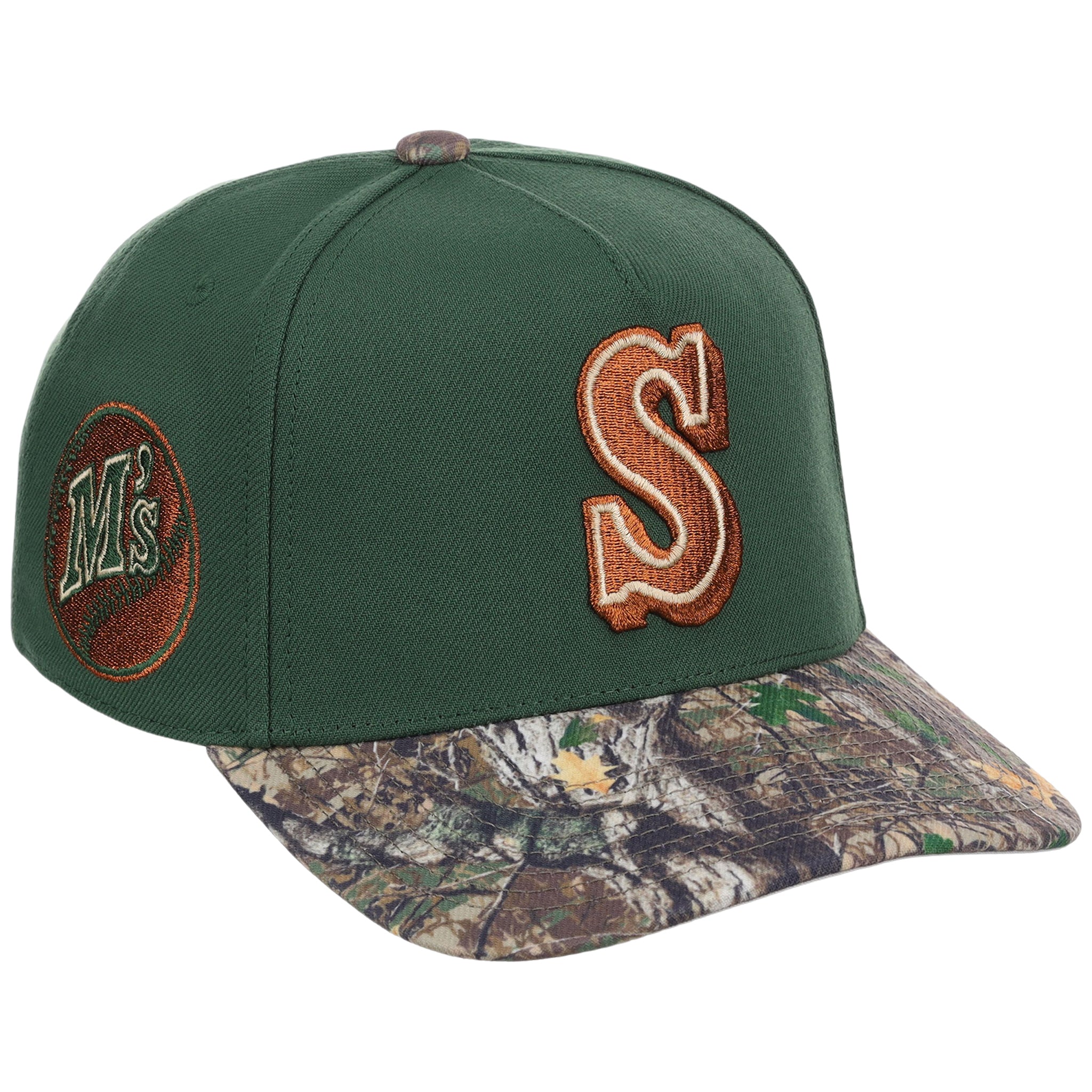 Seattle Mariners MLB Mitchell & Ness Copper Trees Pro Pinch